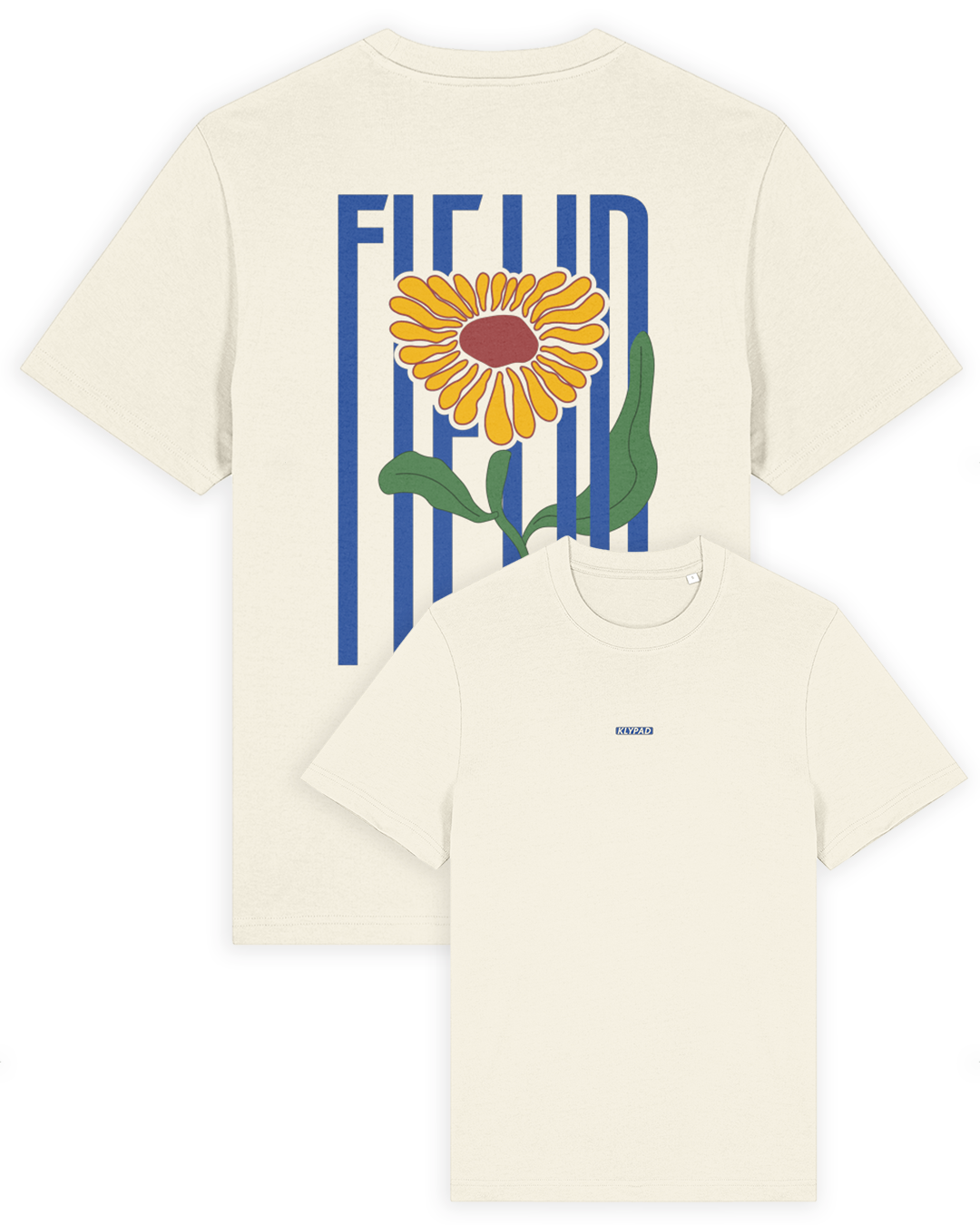 T-shirt Fleur Dos Plat